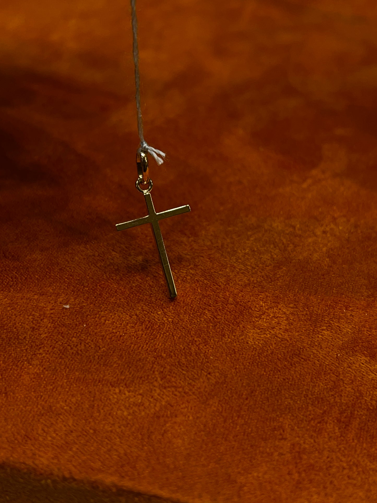 Faith in Gold – Cross Pendant